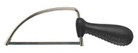 Pebaro 720 metalen zaag met ergonomische handgreep, ideaal voor ambachtslieden, zwart/zilver