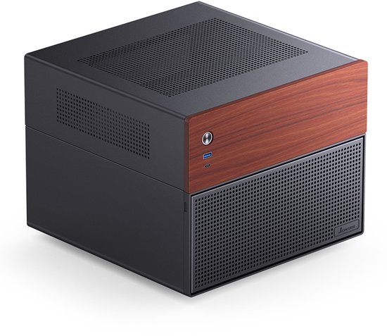 Jonsbo N4 Black Micro Tower Zwart