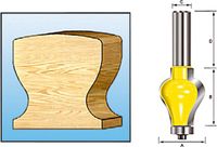 Makita Accessoires Makita D-11829 Handgreepprofielfrees HM S12