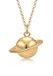 Elli - Halsketting - Dames Astro Planeet Saturnus Universum in 925 Sterling Zilver Verguld - 45 cm