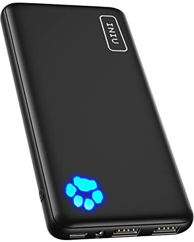 INIU Power Bank 10000mAh - USB C - High-Speed Charging - iPhone, Samsung, Xiaomi, iPad