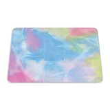 Bonamaison Tapis de souris rectangulaire avec impression numérique, dessous antidérapant, pour bureau et maison, 22 x 18 cm