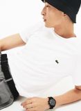 Lacoste Heren T-shirt - White - Maat S