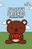 Kidzzo Fluffy Friends Coloring Book