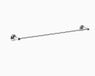 Spirella Handdoekhouder – Wandhanddoekhouder voor de Badkamer – Handdoekrek met Modern en Elegant Design – Wandmontage – Chroom