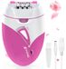 Épilateur pour femmes - Visage et corps - 2 vitesses - Rechargeable
