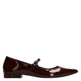 Sacha Mary Jane's lak loafers bruin