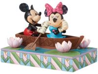 Disney Traditions Mickey & Minnie Mouse Row-Mance is in the Air 12 cm