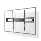 Nedis Support mural TV - 60-100 pouces - Inclinable - Max. 75 kg - Noir