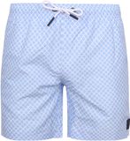 Suitable Zwembroek Circle Chain Lichtblauw - Maat M - Heren zwemshort - Sneldrogend