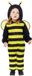 Amscan bijen onesie babykostuum fleece romper met vleugels 12-18m.