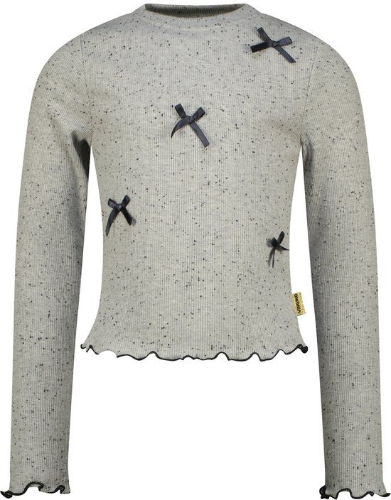 Vingino Jezza T-shirt Meisjes 164 Grijs Melange