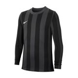 Nike Uniseks-Kind Top Met Lange Mouwen Y Nk Df Strp Dvsn Iv Jsy Ls, Antraciet/Zwart/Wit, CW3825-060, L