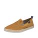 Rieker B2661 mocassin voor heren, Geel.