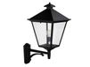 Norlys London Haut Applique Murale d'Extérieur Grand Noir - Terrasse - Aluminium