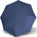 Knirps Blauw met stip compacte paraplu Fiber T010 Manual