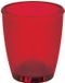 Spirella Toronto Tandenborstelhouder – Beker voor Badkamer – Tumbler Badkamer Borstelhouder – Badkameraccessoires – 8,5 x 9,5 cm – Rood – Kunststof – Modern