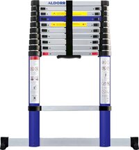 ALDORR Home Telescoopladder 3,20 meter - Aluminium - 150 kg - TÜV gecertificeerd