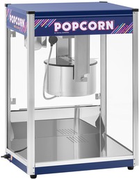 Royal Catering Popcornmachine blauw - 16 ons - XXL