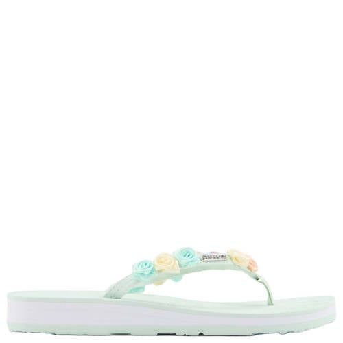 ESPRIT teenslippers - mintgroen/meerkleurig