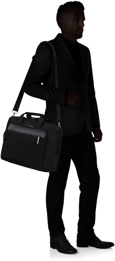 Samsonite Evosight 17.3 bailhandle zwart