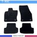 Volkswagen Tapis De Sol Voiture - Sur Mesure Pour Volkswagen T-roc Dès 10/2017 - Moquette Antidérapante - Clips Et Scratch - 4 Pièces