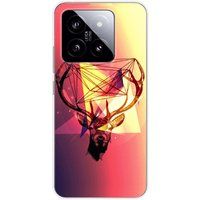 Xiaomi Bedrukt siliconen hoesje compatibel met Xiaomi 14 Cerf Hipster