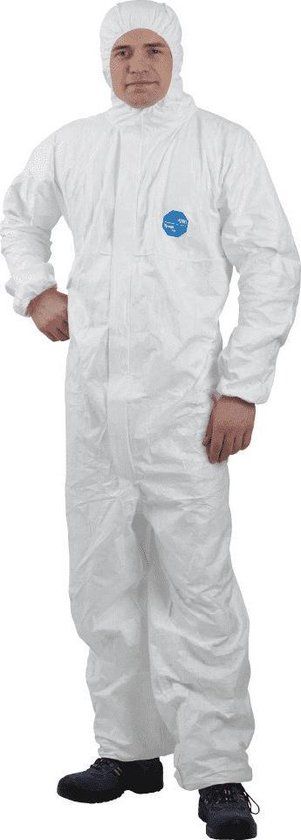 Merkloos DuPont Tyvek 500 Xpert wegwerpoverall