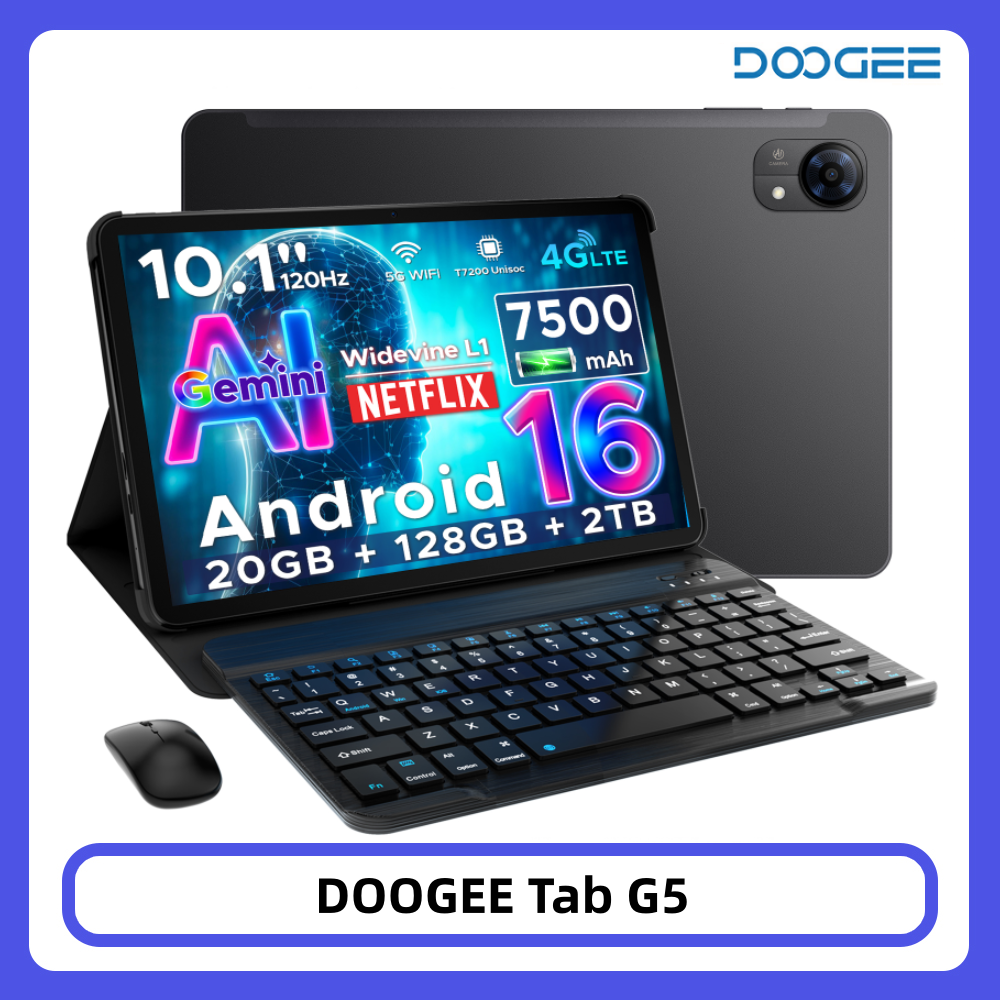 DOOGEE Tab G5 / Android / 128GB / 20GB RAM