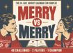 Calendrier de l'Avent pour couples : Merry vs Merry : Un livre d'activités de Noël pour deux avec 48 puzzles, jeux et défis de rendez-vous compétitifs