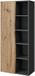 Vicco Willow Badkamerkast – 56 x 130 cm met 5 open vakken Artisanaal eiken/antraciet