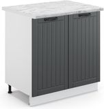 Vicco R-Line Hoekkast – 75.6 cm, WB Eik Beton