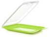 Boîte à viande Boîte de rangement Boîte de conservation - 4 litres - Plastique sans BPA - Recyclé - Avec couvercle - Pour réfrigérateur