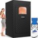Merkloos / Sans marque Shenzhen Haorui Industrial Technology Co., Ltd. Draagbare Stoomsauna voor Thuis - Saunatent met 2,6 l Stoomboot en 9 Niveaus