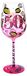 Verre à vin 15oz - Peint à la main - Design personnalisé - Cadeau pour 50 ans - Emballé avec soin - Attitude positive - Verre cadeau