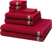 Ross Smart Handdoekenset 8-delig Katoen Marsala