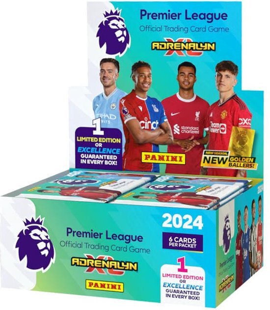 Panini Premier League 2024 Adrenalyn XL - Display met 36 Zakjes