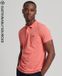Superdry Heren VINT DESTROY POLO Maldive Pink