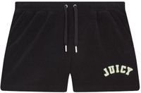 Juicy Couture Perkin Drawstring Shorts With Juicy Branding ZWART - Maat M