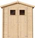 Timbela M367+M367G - Houten tuinhuis - 1,98 m² - 136x196xH224 cm - met vloer