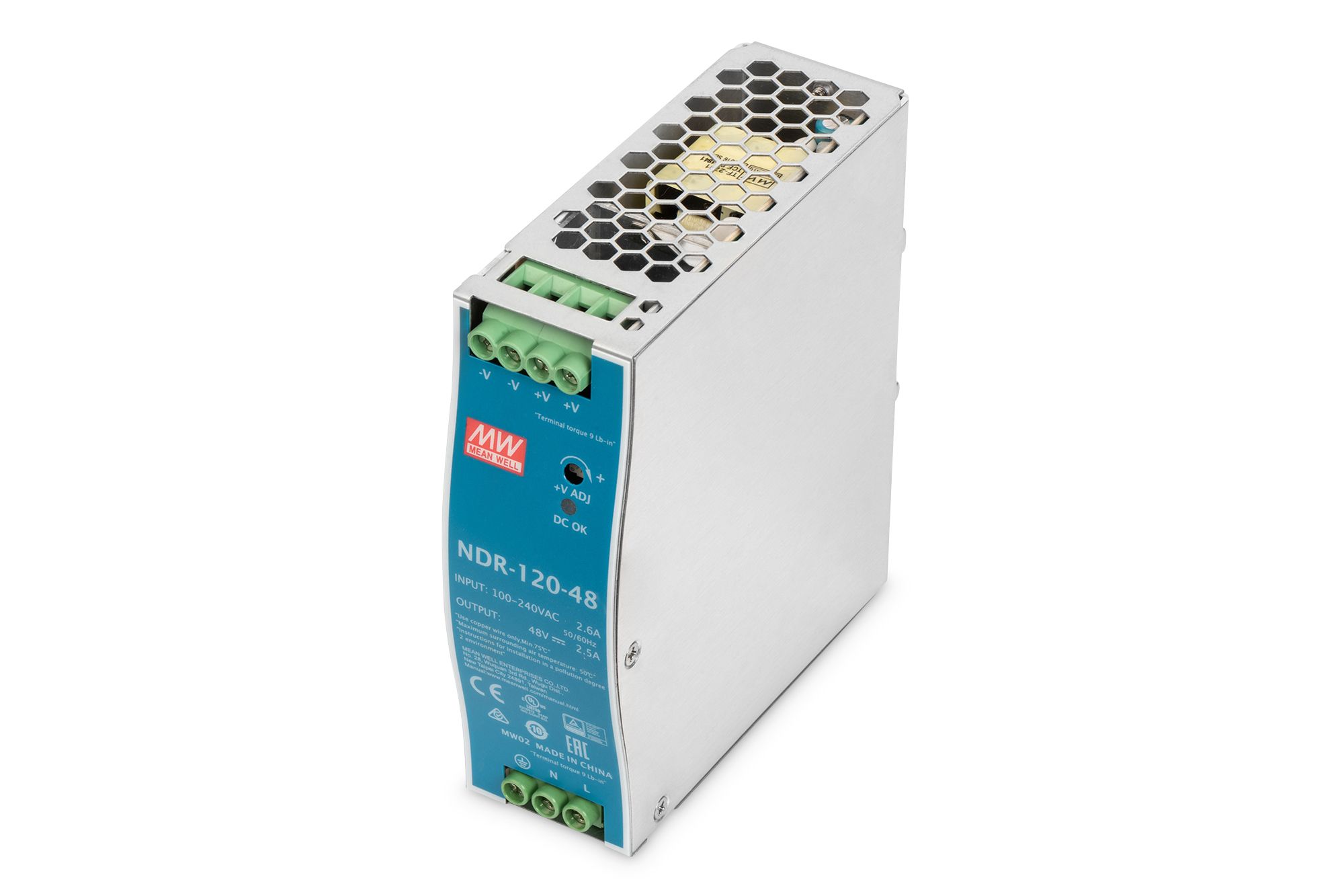 Digitus DN-PWR12048 Voedingen groen, zilver