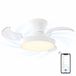 Evolar Smart Plafondventilator met Verlichting en WiFi - 71 cm - Stille Plafondlamp met Ventilator - Warm Wit Licht (LED)