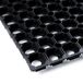 IVOL Tapis en caoutchouc 50 x 80 cm - Paillasson pour intérieur et extérieur - Noir