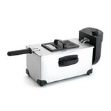 Dcook Gallery Oliefriteuse, 2000 W, 3 l, zilver