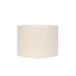 Light & Living LIVIGNO Cilinder Lampenkap - Ø25 cm - Eiwit - Textiel