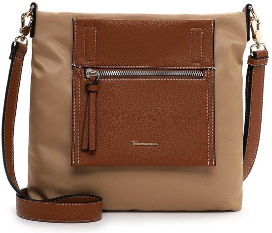 Tamaris schoudertas Fabrizia Crossbody Bag Nature Taupe
