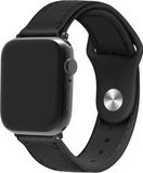 Strap-it Luxe Metalen Mesh horlogeband - Geschikt voor Apple Watch Series 1-11/SE/SE2/SE3/Ultra (2/3) - Sterrenlicht - RVS bandje staal met magneet - 44mm/45mm/46mm/49mm