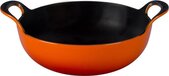 Le Creuset Wokpan / Balti Dish - 24 cm - Oranje