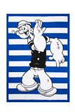 Excelsa Popeye vaatdoek, 100% katoen, 70 x 50 cm, met knoopsgat