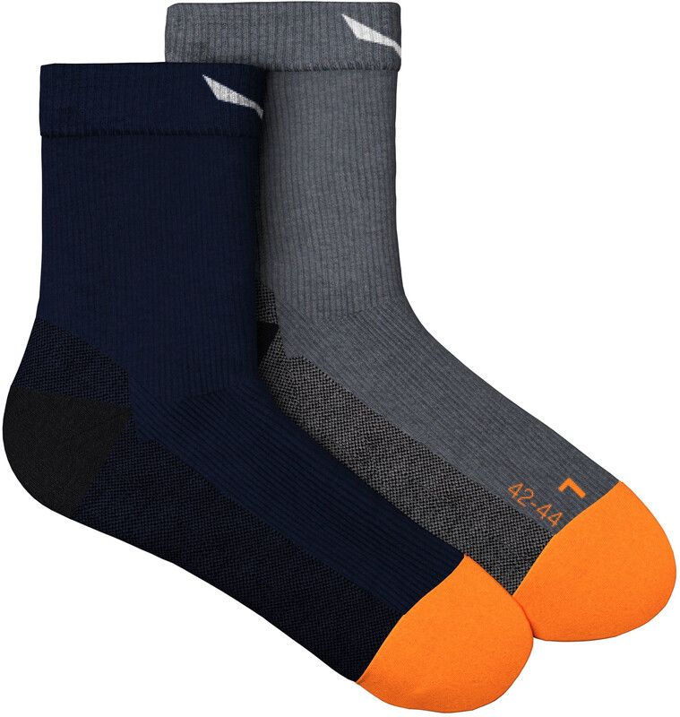 SALEWA Mtn Trn Am Quarter Socks Heren - blauw EU 39-41 - 2023